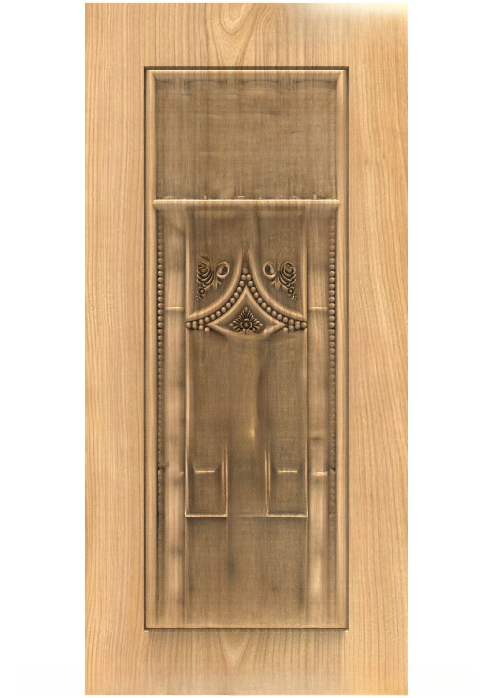GSK DELITE DOORS - DL-63 Decorative Artistic Relief Carved Interior Door Panel